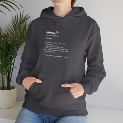 Definition of Anemia Pullover Hoodie