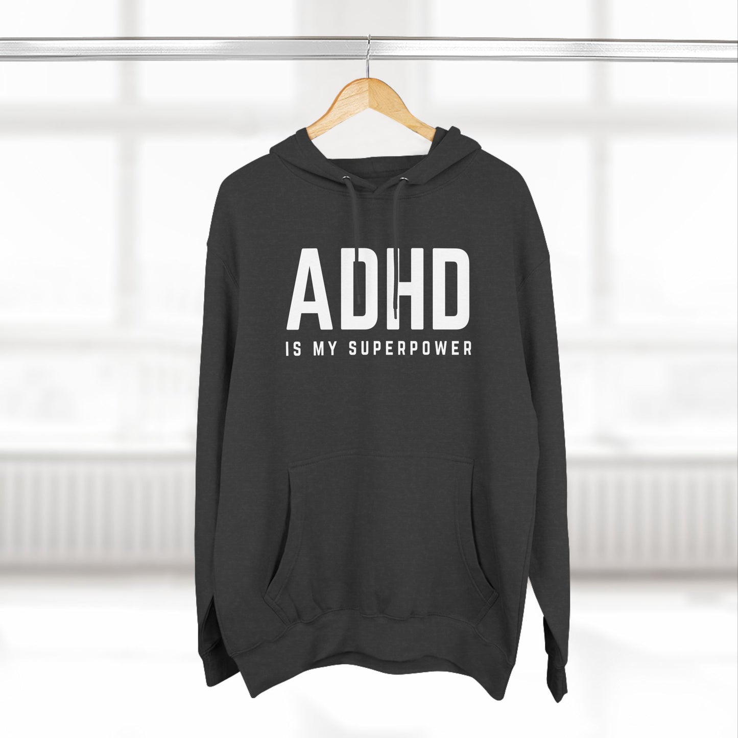 ADHD is my Superpower Fleece Hoodie