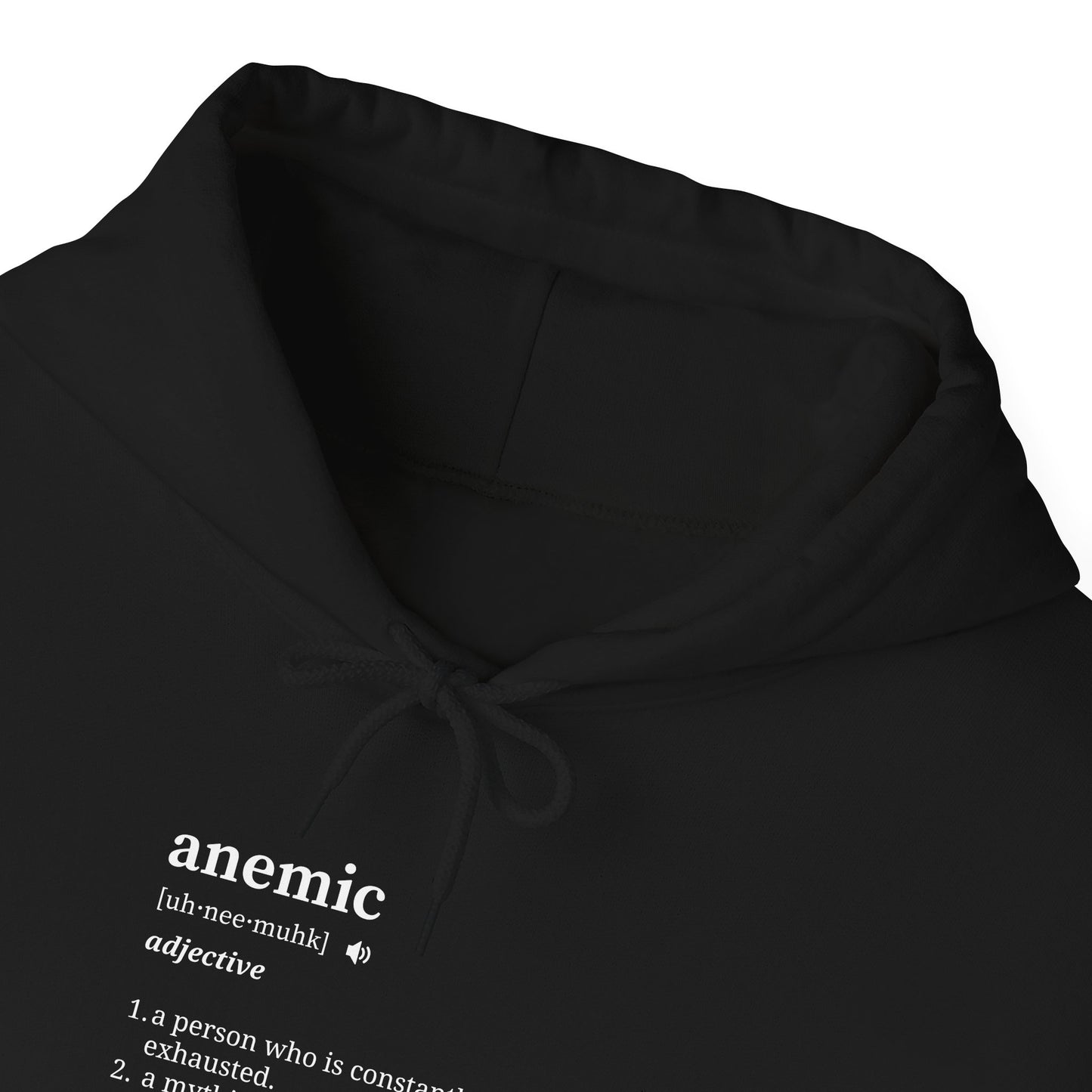 Definition of Anemia Pullover Hoodie