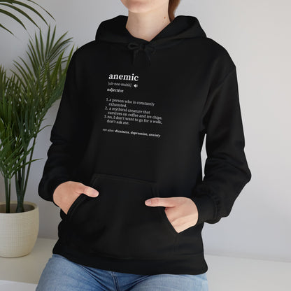 Definition of Anemia Pullover Hoodie