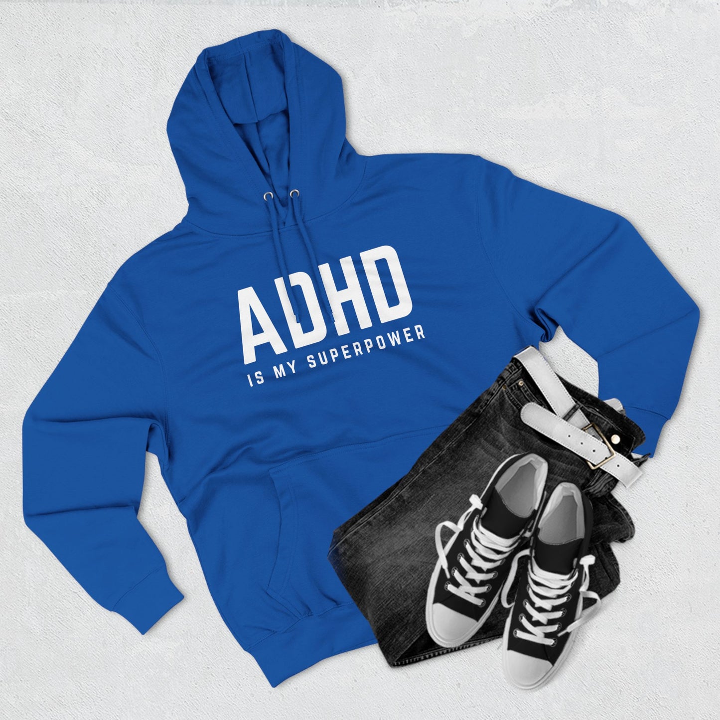 ADHD is my Superpower Fleece Hoodie