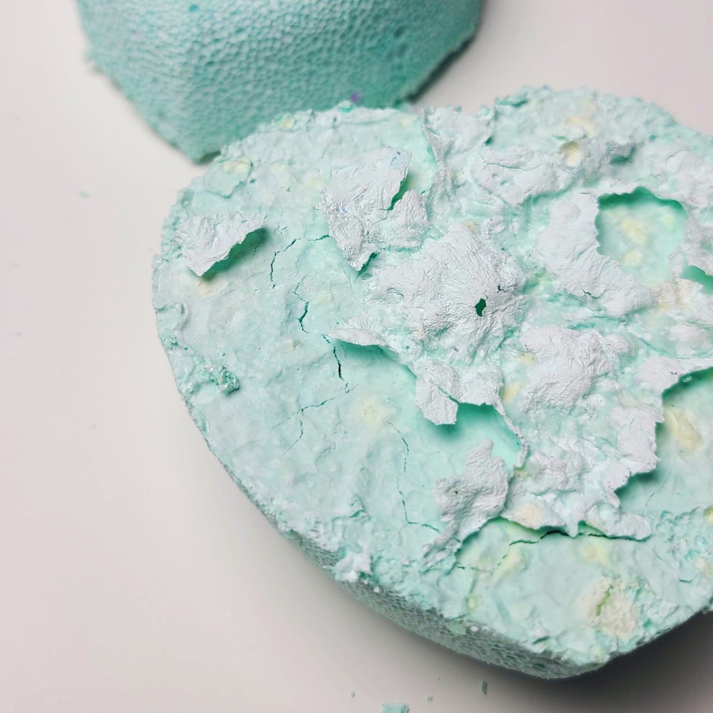 Aqua Mint Mini Bundts (set of 2) 🩵✨ Epsom Salt Cornstarch Crunchies