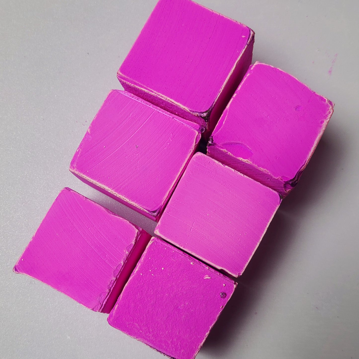 Fuchsia Cubes (6pk) 💕✨ Dyed Gym Chalk