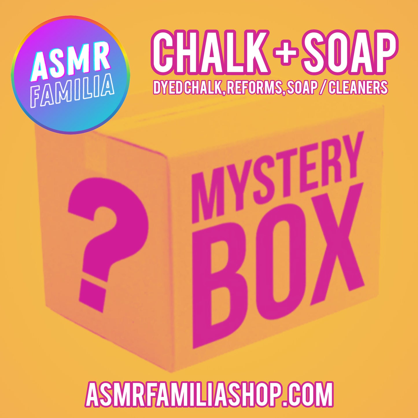 Chalk + Soap ASMR Mystery Box 👀✨⁉️ (free US shipping)