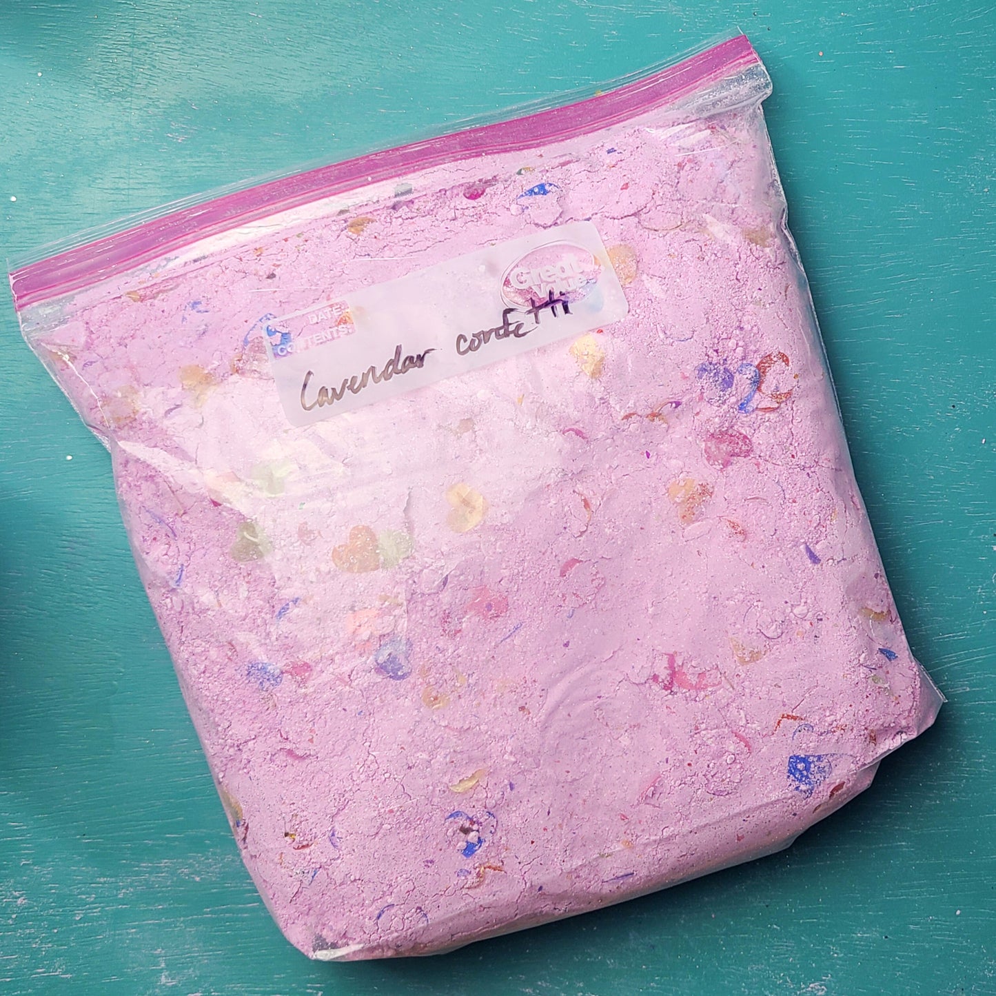 Lavender Confetti 💜✨ Loose Chalk Powder