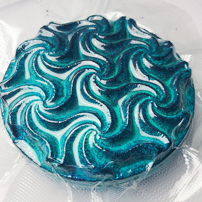 Turquoise Swirly Cake 🩵 Reformed Gym Chalk