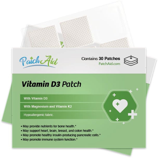 PatchAid Vitamin D3 + K2 Patches