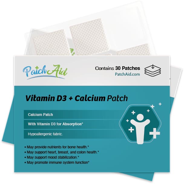 PatchAid Vitamin D3 + Calcium Patches